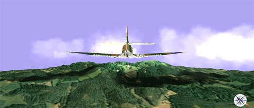 google maps flight simulator