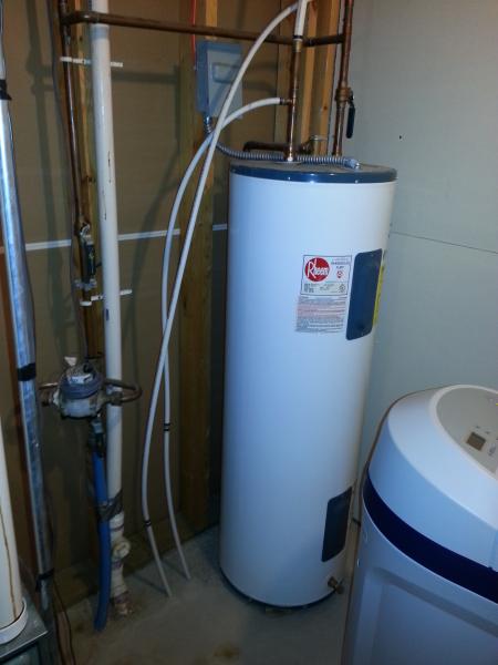 how to install a water softener